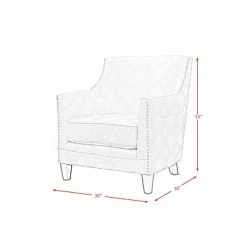 Cheap 🤩 Deena Accent Chair Red - Picket House Furnishings 😍 -Living Room Chairs Sales unnamed file 3739