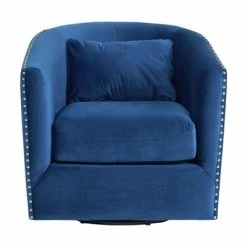 Promo 🌟 Alba Swivel Chair - Picket House Furnishings Navy ⭐ -Living Room Chairs Sales unnamed file 3749