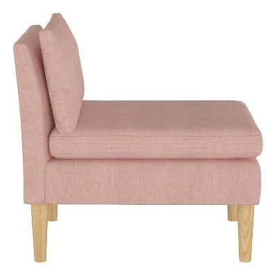 Promo 🔔 Armless Chair in Solids - Simply Shabby Chic® Twill White 💯 4 Promo 🔔 Armless Chair in Solids - Simply Shabby Chic® Twill White 💯 - Image 2