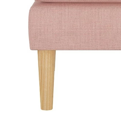 Promo 🔔 Armless Chair in Solids - Simply Shabby Chic® Twill White 💯 6 Promo 🔔 Armless Chair in Solids - Simply Shabby Chic® Twill White 💯 - Image 4