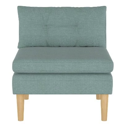 Promo 🔔 Armless Chair in Solids - Simply Shabby Chic® Twill White 💯 11 Promo 🔔 Armless Chair in Solids - Simply Shabby Chic® Twill White 💯 - Image 9