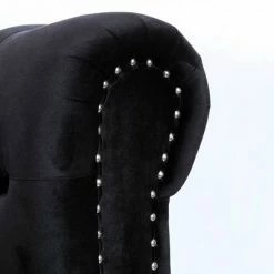 Budget 🥰 A&B Home Upholstered Accent Chair Black - A&B Home 👍 -Living Room Chairs Sales unnamed file 3804