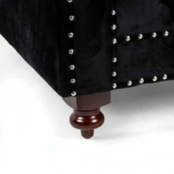 Budget 🥰 A&B Home Upholstered Accent Chair Black - A&B Home 👍 -Living Room Chairs Sales unnamed file 3805