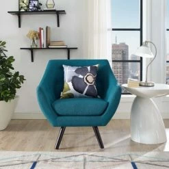 Brand new 🛒 Allegory Armchair Teal - Modway ⭐ -Living Room Chairs Sales unnamed file 3848
