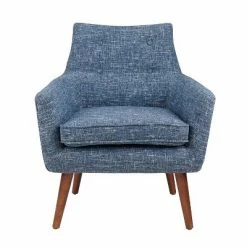 Wholesale ✔️ Ava Chair Blue - Linon 🔥