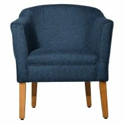 Cheapest 🛒 Modern Barrel Accent Chair - HomePop Teal 🥰 -Living Room Chairs Sales unnamed file 388