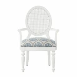 New 👍 Adley Rattan Accent Chair White - Powell Company 👏 -Living Room Chairs Sales unnamed file 3988
