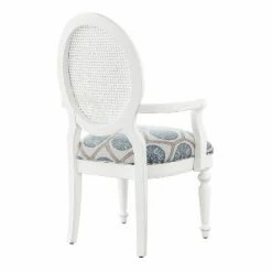 New 👍 Adley Rattan Accent Chair White - Powell Company 👏 -Living Room Chairs Sales unnamed file 3992