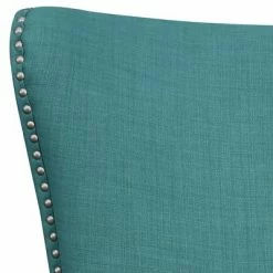 Cheapest 🎁 Karson High Back Upholstered Chair Teal - Picket House Furnishings 👍 -Living Room Chairs Sales unnamed file 4016