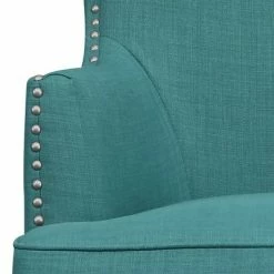 Cheapest 🎁 Karson High Back Upholstered Chair Teal - Picket House Furnishings 👍 -Living Room Chairs Sales unnamed file 4017