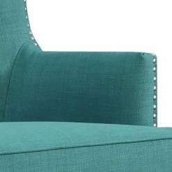 Cheapest 🎁 Karson High Back Upholstered Chair Teal - Picket House Furnishings 👍 -Living Room Chairs Sales unnamed file 4018