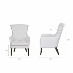 Buy 😉 Madison Park Accent Chairs Natural 🤩 -Living Room Chairs Sales unnamed file 4026