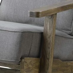 Best deal 🔥 Mercer Accent Chair with Antique Legs Charcoal Brown - Picket House Furnishings 😉 -Living Room Chairs Sales unnamed file 4067