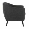 Hot Sale 😍 Rockwell Mid-Century Modern Accent Chair Black - LumiSource 🎁 1 Hot Sale 😍 Rockwell Mid-Century Modern Accent Chair Black - LumiSource 🎁 -Living Room Chairs Sales unnamed file 4094