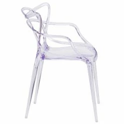 Cheap 🛒 Flash Furniture Nesting Series Transparent Stacking Side Chair 😀 -Living Room Chairs Sales unnamed file 4119