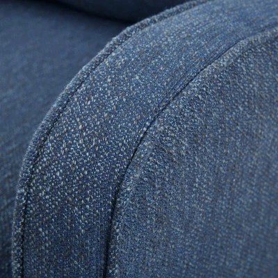 Deals ✔️ Madison Park Mitchell Slub Weave Wide Seat Swivel Armchair Navy ❤️ 8 Deals ✔️ Madison Park Mitchell Slub Weave Wide Seat Swivel Armchair Navy ❤️ - Image 6