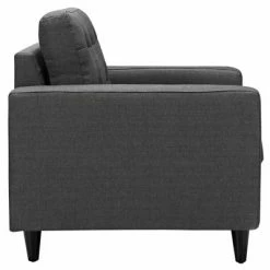 Promo 😍 Empress Upholstered Armchair Gray - Modway 💯 -Living Room Chairs Sales unnamed file 4130