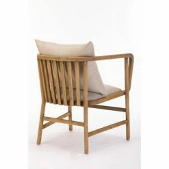 Wholesale 🎁 Burham Home Designs Alexandra Armchair Natural Linen - Boraam ⌛ -Living Room Chairs Sales unnamed file 4144
