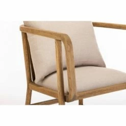 Wholesale 🎁 Burham Home Designs Alexandra Armchair Natural Linen - Boraam ⌛ -Living Room Chairs Sales unnamed file 4146