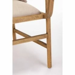 Wholesale 🎁 Burham Home Designs Alexandra Armchair Natural Linen - Boraam ⌛ -Living Room Chairs Sales unnamed file 4148