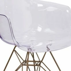Best Sale 🤩 Flash Furniture Alonza Series Transparent Side Chair with Gold Base 🧨 -Living Room Chairs Sales unnamed file 418