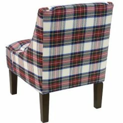 New 🎁 Swoop Armchair - Stewart 👗 Dress Multi - Skyline Furniture 😍 -Living Room Chairs Sales unnamed file 4190