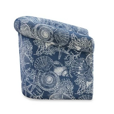 Budget 🔥 Monahan Swivel Club Chair Blue - Powell Company ✔️ 4 Budget 🔥 Monahan Swivel Club Chair Blue - Powell Company ✔️ - Image 2