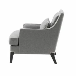 Brand new 😀 Madison Park Collin Armchair Gray/Black ✔️ -Living Room Chairs Sales unnamed file 4224