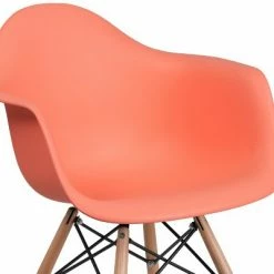 Wholesale ⭐ Emma and Oliver Plastic Accent Dining Chair with Arms and Wooden Legs ⭐ -Living Room Chairs Sales unnamed file 426