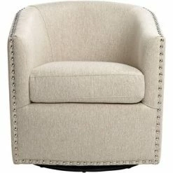 Wholesale 🤩 Studio 55D Fullerton II Oatmeal Swivel Accent Chair 🛒 -Living Room Chairs Sales unnamed file 4261