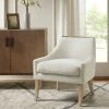 Budget 👍 Madison Park Carlie Accent Chair Ivory 👏 -Living Room Chairs Sales unnamed file 4263