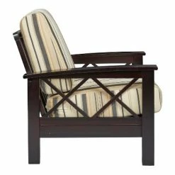 Budget ✨ Riverwood X Design Armchair Brown / Black - Handy Living 🔥 -Living Room Chairs Sales unnamed file 4278