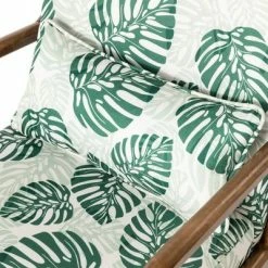 Budget 🥰 Accent Armchair with Walnut Ruberwood Frame Green/Fabric Pattern - Glitzhome 🤩 13 Budget 🥰 Accent Armchair with Walnut Ruberwood Frame Green/Fabric Pattern - Glitzhome 🤩 -Living Room Chairs Sales unnamed file 4309