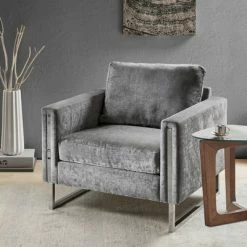Flash Sale π Ink+Ivy Madden Accent Chair Gray π