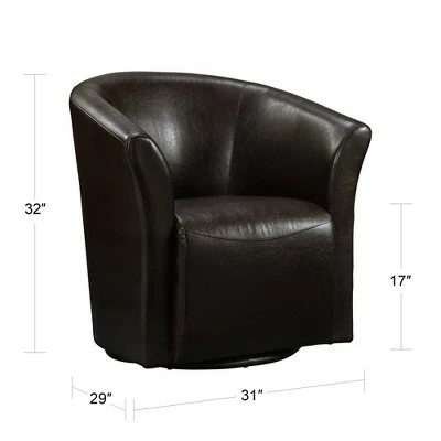 Deals 💯 Studio 55D Rocket Rivera Brown Swivel Accent Chair 🛒 5 Deals 💯 Studio 55D Rocket Rivera Brown Swivel Accent Chair 🛒 - Image 3