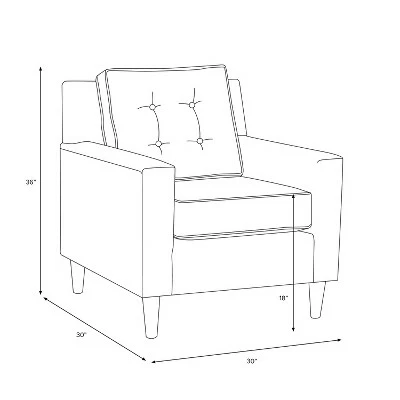 Promo 🔥 Skyline Clybourn Loft Armchair - Skyline Furniture 🔥 8 Promo 🔥 Skyline Clybourn Loft Armchair - Skyline Furniture 🔥 - Image 6