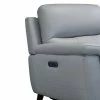 New 🛒 Lizette Contemporary Leather Power Recliner Chair with USB Gray - Armen Living 🤩 -Living Room Chairs Sales unnamed file 4359