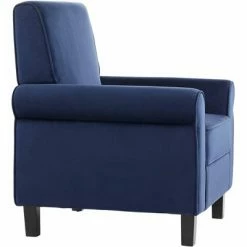 Coupon ✔️ 55 Downing Street Lansbury II Navy Velvet Accent Chair ✔️ -Living Room Chairs Sales unnamed file 4377