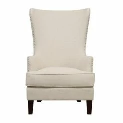 New 🥰 Karson High Back Upholstered Chair Natural - Picket House Furnishings 😍