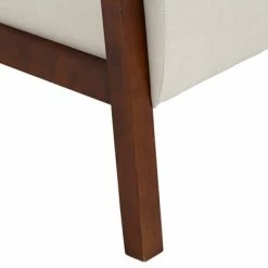 Promo ✔️ 55 Downing Street Columbe Modern White Lounge Chair 👏 -Living Room Chairs Sales unnamed file 4416