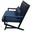 Top 10 😉 Fabric Padded Wooden Frame Accent Chair with Armrest Blue/Black - The Urban Port 🧨