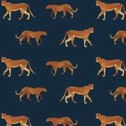 Top 10 ✨ Swoop Armchair Cheetah Walk Navy - Skyline Furniture ✨ -Living Room Chairs Sales unnamed file 4443