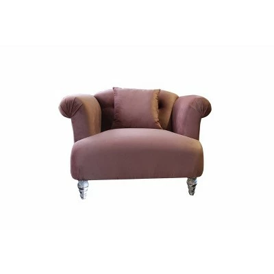 Best reviews of ✨ Elegance Contemporary Chair Blush/Acrylic - Armen Living 👏 8 Best reviews of ✨ Elegance Contemporary Chair Blush/Acrylic - Armen Living 👏 - Image 6