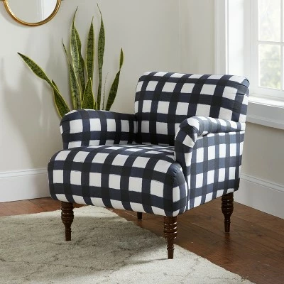 Top 10 🎁 Elsa Armchair Blue Plaid - Skyline Furniture 😀 7 Top 10 🎁 Elsa Armchair Blue Plaid - Skyline Furniture 😀 - Image 5