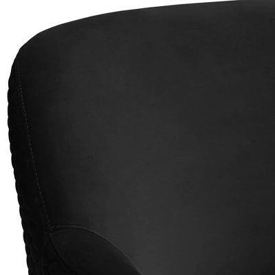Discount β€οΈ Studio 55D Ames Quilted Onyx Velvet Swivel Chair π 4 Discount β€οΈ Studio 55D Ames Quilted Onyx Velvet Swivel Chair π - Image 2