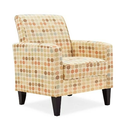 Outlet π₯° Frisco Armchair Retro Dot Beige - Handy Living π 3 Outlet π₯° Frisco Armchair Retro Dot Beige - Handy Living π