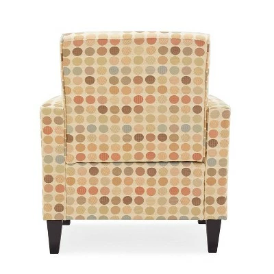 Outlet π₯° Frisco Armchair Retro Dot Beige - Handy Living π 4 Outlet π₯° Frisco Armchair Retro Dot Beige - Handy Living π - Image 2