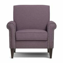 Best deal 👍 Janet Armchair - Handy Living Amethyst Purple 💯 -Living Room Chairs Sales unnamed file 451