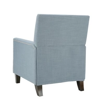 Cheapest 🌟 Madison Park Kirkland Push Back Recliner - Blue ⭐ 4 Cheapest 🌟 Madison Park Kirkland Push Back Recliner - Blue ⭐ - Image 2