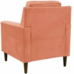 New 🎁 Henry Armchair Velvet Papaya - Skyline Furniture 🎉 -Living Room Chairs Sales unnamed file 4520